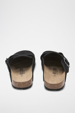 Leren Clogs - Zwart