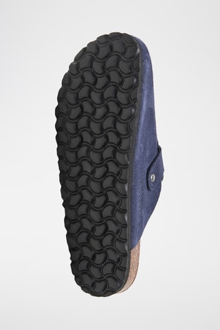 Leren Clogs - Blauw