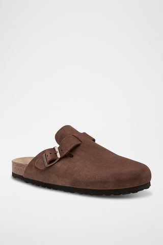 Nubuck Clogs - Bruin