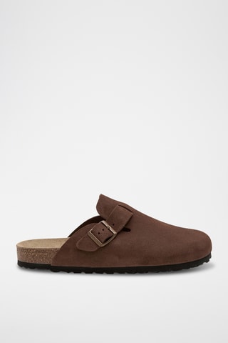 Nubuck Clogs - Bruin