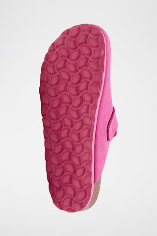 Nubuck Clogs - Fuchsia