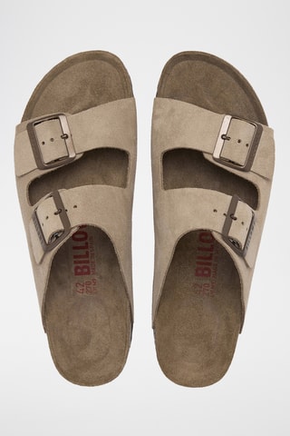 Nubuck Muiltjes - Lichtbruin