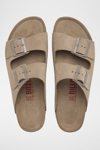 Nubuck Muiltjes - Lichtbruin