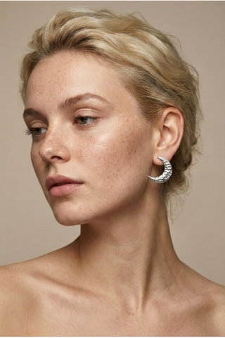 Boucles d'oreilles - Argenté