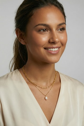 Collier - Plaqué or jaune