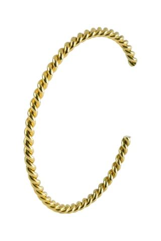 Open Armband - Doublé Geelgoud