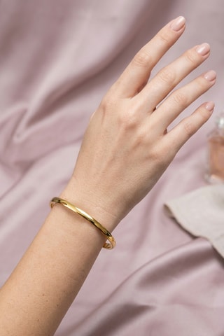 Open Armband - Doublé Geelgoud
