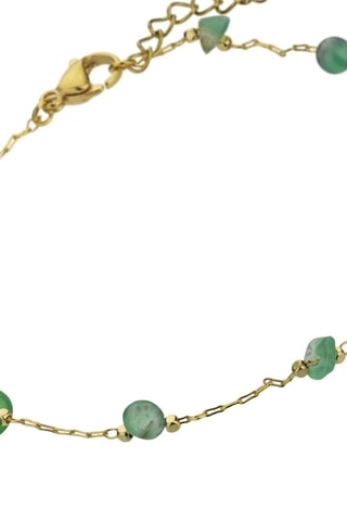 Armband - Doublé goud en Agaten  Emily Westwood - Emily Westwood