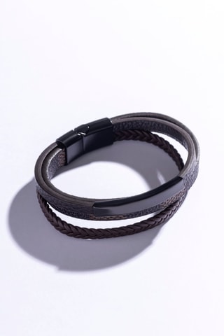 Armband - Bruin en Zwart - Marc Malone