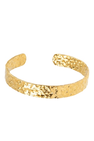 Open Armband - Doublé Geelgoud