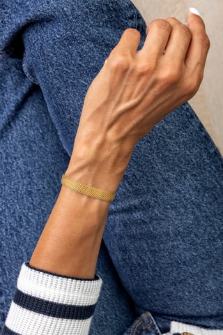 Armband Sylvia - Doublé Geelgoud