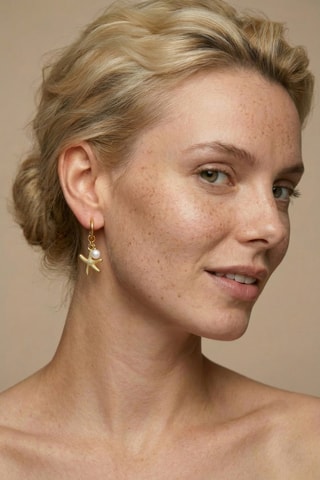 Boucles d'oreilles - Plaqué or jaune