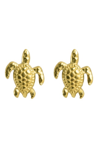 Puces - Plaqué or jaune
