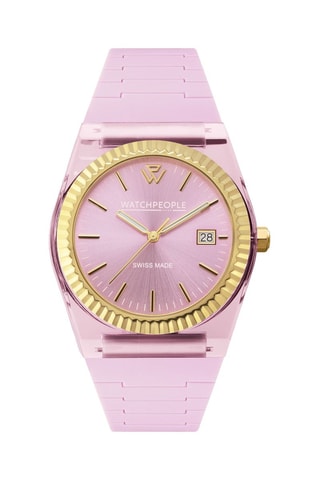 Reloj digital de silicona ICE digit retro - Cronómetro - Negro y plateado