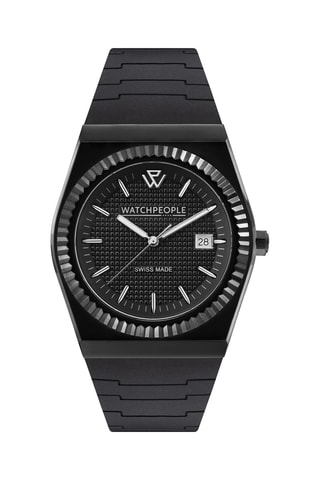 Reloj de silicona - Negro
