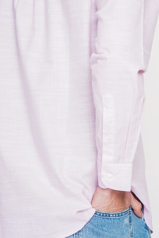 Camicia in lino - Rosa