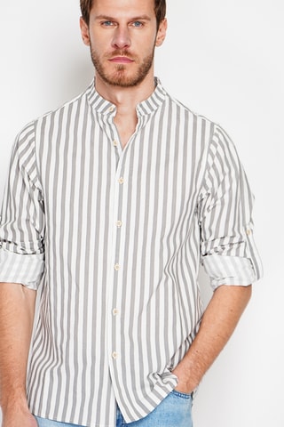 Camicia in lino - Bianco