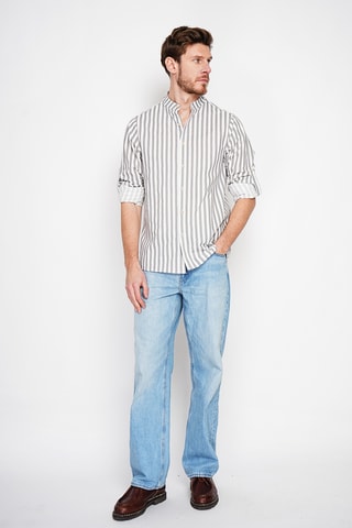 Camicia in lino - Bianco
