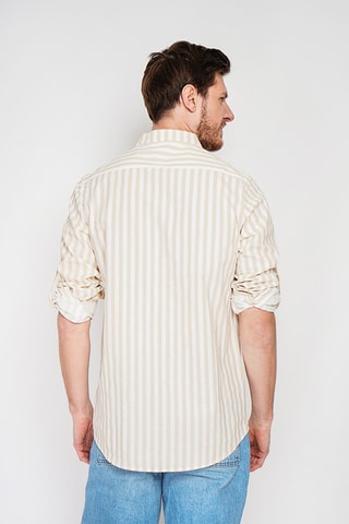 Camicia in lino - Beige