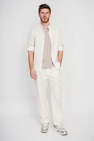 Camicia in lino - Beige