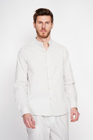 Camicia in lino - Bianco