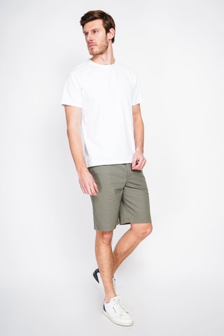 T-shirt in lino - Bianco