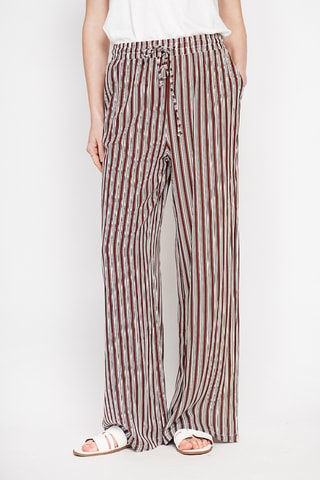 Pantaloni in lino - Marrone