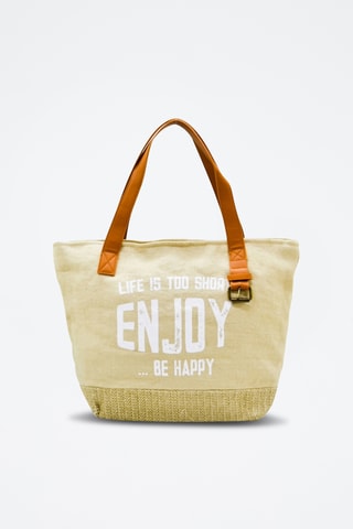 Sac porté épaule - Beige