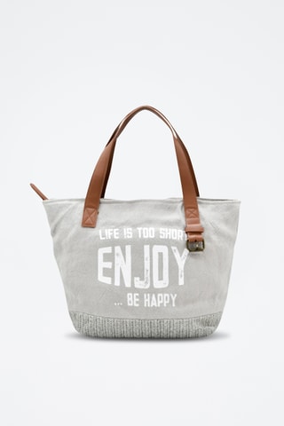 Sac porté épaule - Gris