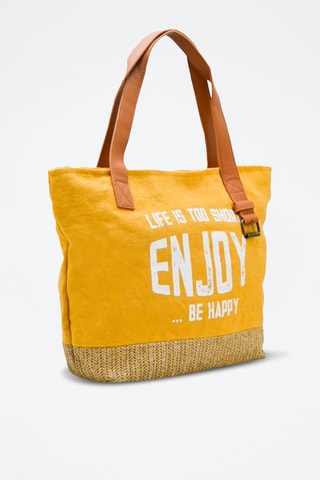 Sac porté épaule - Jaune
