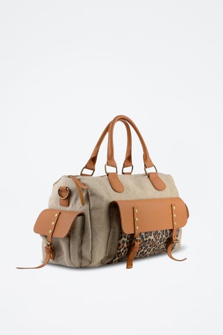 Sac à main - Beige et marron