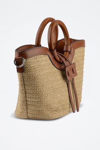 Sac à main - Beige et camel