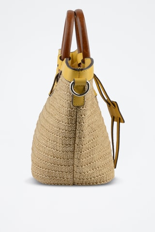 Sac à main - Beige et jaune