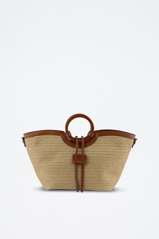 Sac à main - Beige et camel
