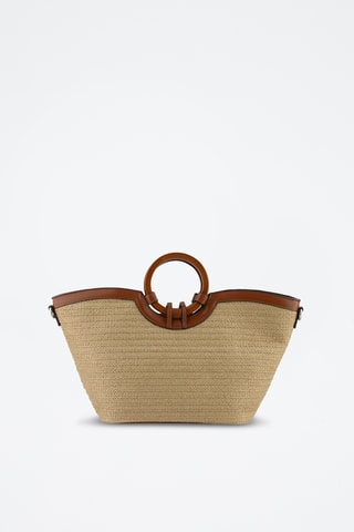 Sac à main - Beige et camel