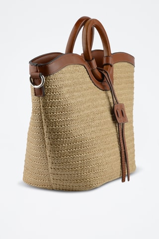 Sac à main - Beige et camel