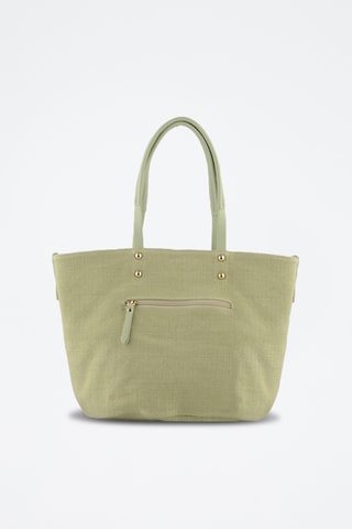 Sac porté épaule en lin - Vert clair