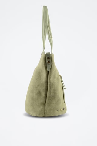 Sac porté épaule en lin - Vert clair