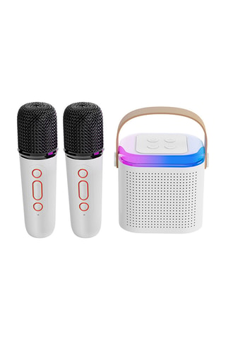 Altavoz karaoke EKO - 2 micrófonos - Bluetooth