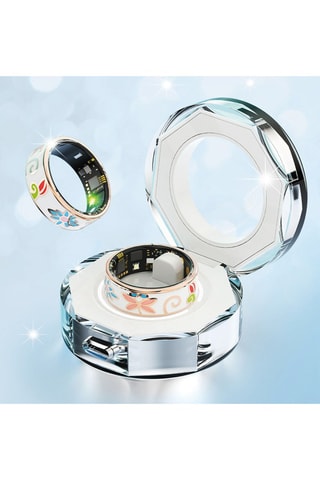 Anillo inteligente Mogie - Modelo Phoenix - Multicolor - Talla 12