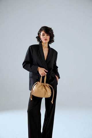 Borsa a mano Ferrara - Cammello