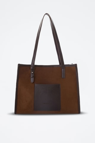 Borsa a spalla Piacenza - Marrone