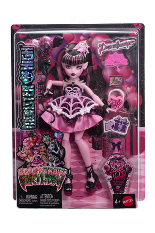 Draculaura Cumpleaños Monstruosamente Divertido - 4 años