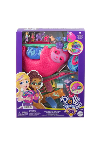 Estuche con sorpresas Perezoso Polly Pocket - Desde 4 años
