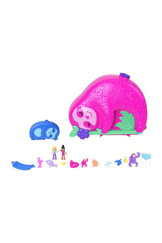 Estuche con sorpresas Perezoso Polly Pocket - Desde 4 años