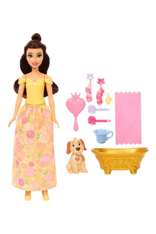 Caja Princesa Bella y su perro para bañar con bañera Bella La Bella y la Bestia Disney - Desde 36 meses