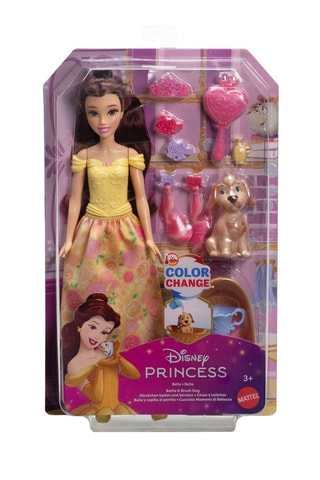 Caja Princesa Bella y su perro para bañar con bañera Bella La Bella y la Bestia Disney - Desde 36 meses