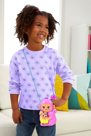 Estuche con sorpresas Mono Polly Pocket - Desde 4 años