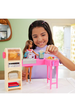 Caja Barbie Cocina de Teresa - Desde 3 años - Modelo aleatorio