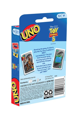 UNO Toy Story 5 - Desde 7 años - Modelo aleatorio